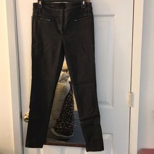 Ann Taylor Moto Acid wash jeans